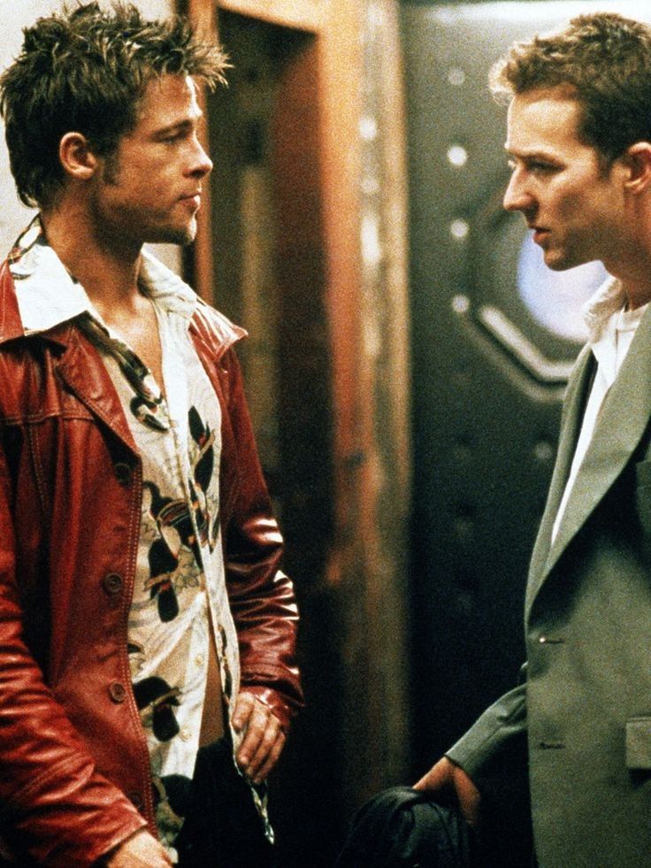 Tyler Durden penguin print shirt worn