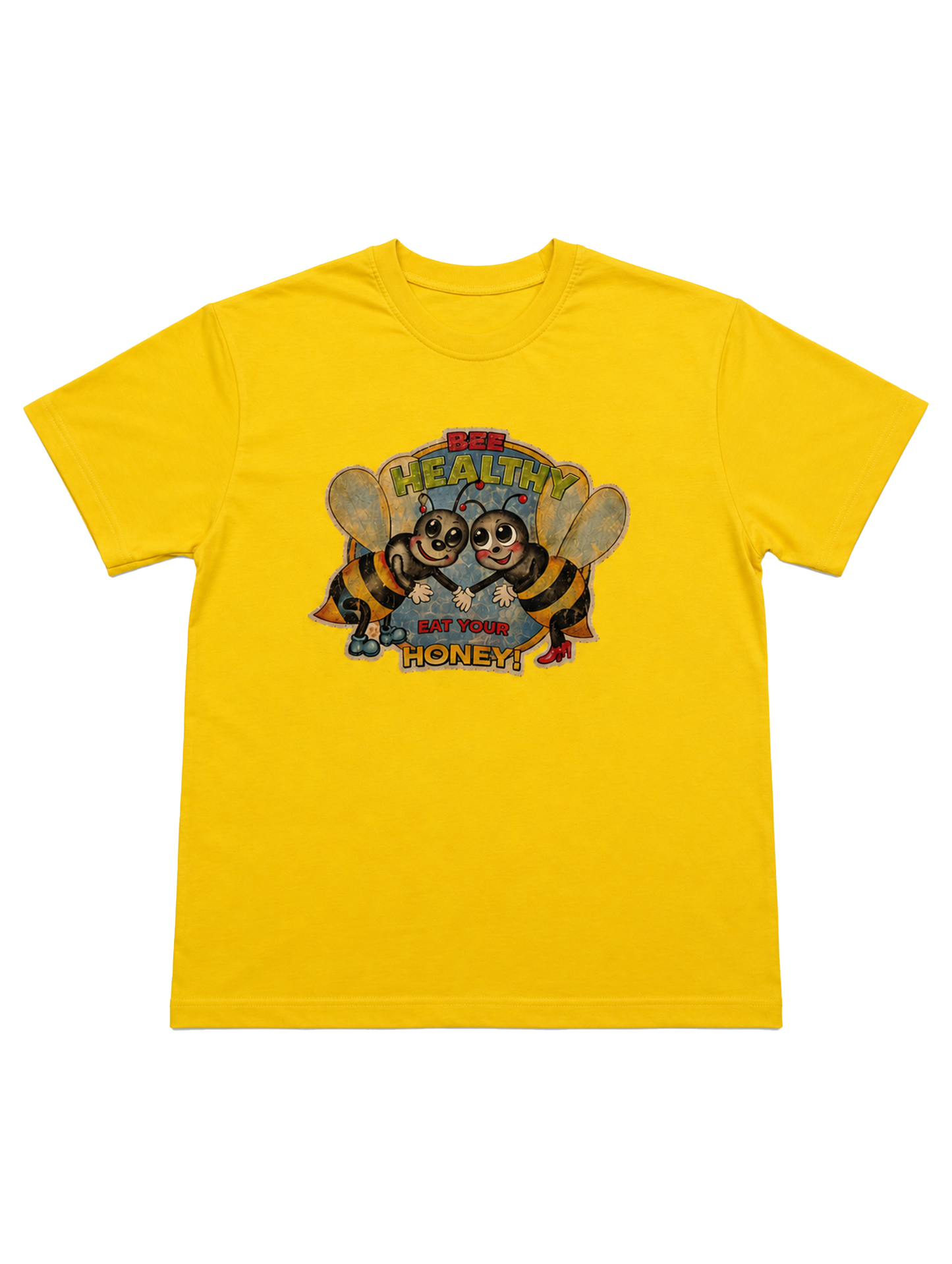 Tyler Durden Red Jacket + Bee Healthy T-shirt Bundle