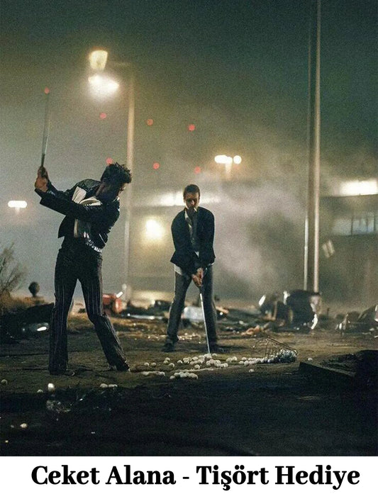 Tyler Durden Jacket - Black and White