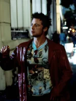 Tyler Durden Jacket Burgundy