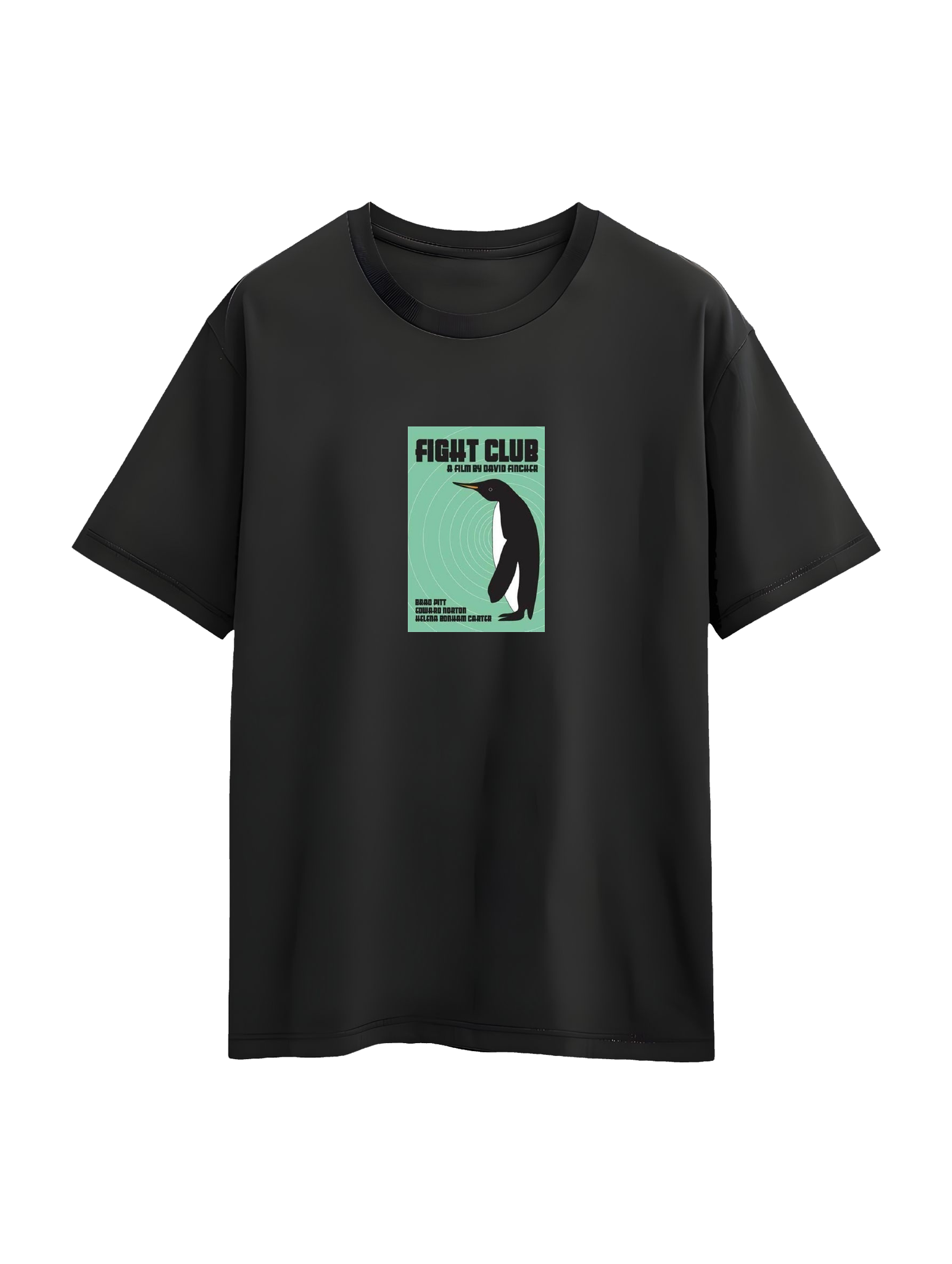 The Penguin Scene Oversize T-shirt